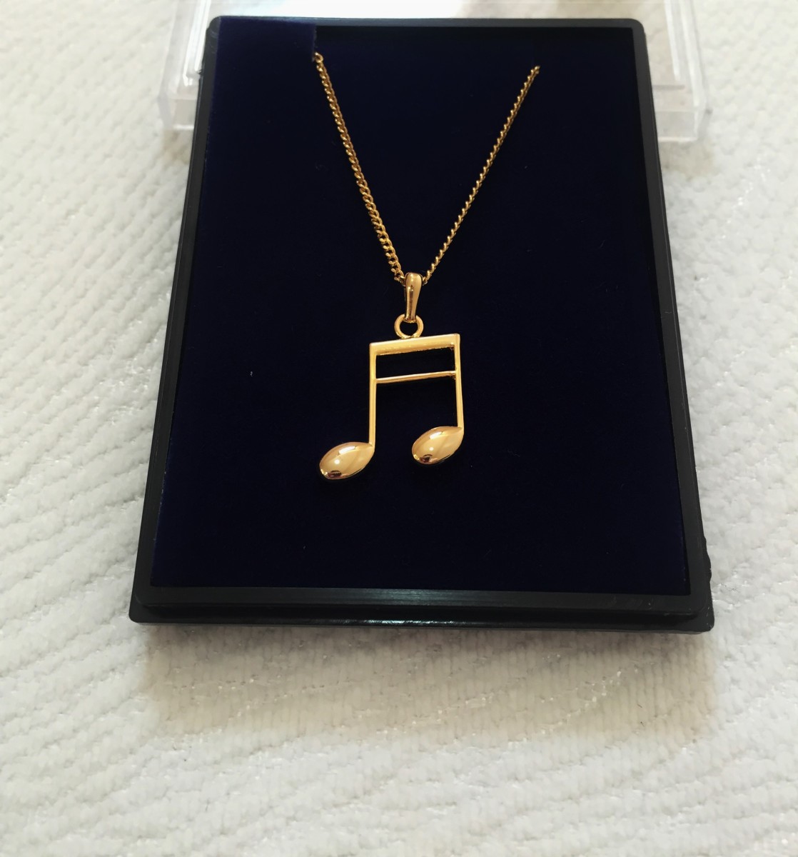 Altın Kaplama 16'lık Nota Kolye - G&G