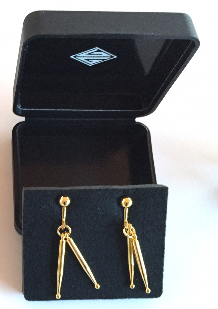 Altın Kaplama Baget Küpe - G&G