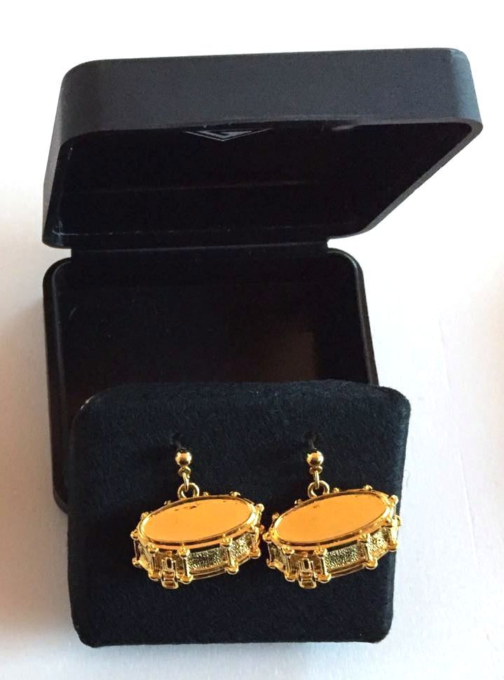 Altın Kaplama Davul Küpe - G&G