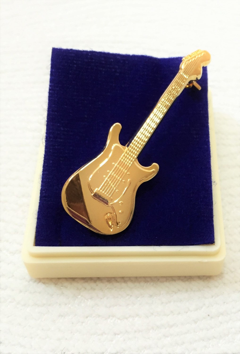 Altın Kaplama Elektro Gitar Broş
