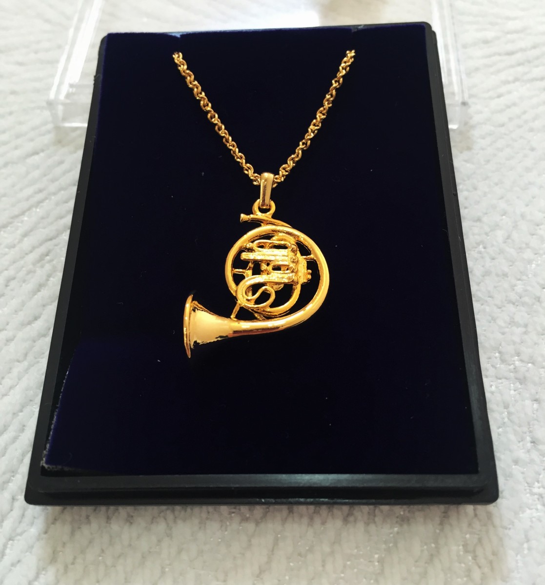 Altın Kaplama Korno Kolye - G&G