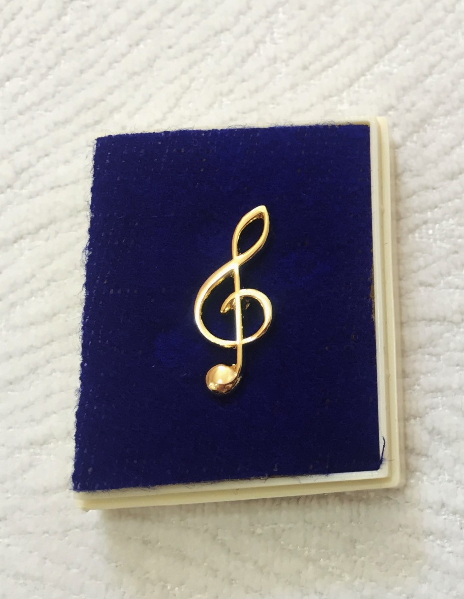 Altın Kaplama Sol Anahtarlı Pin - G&G