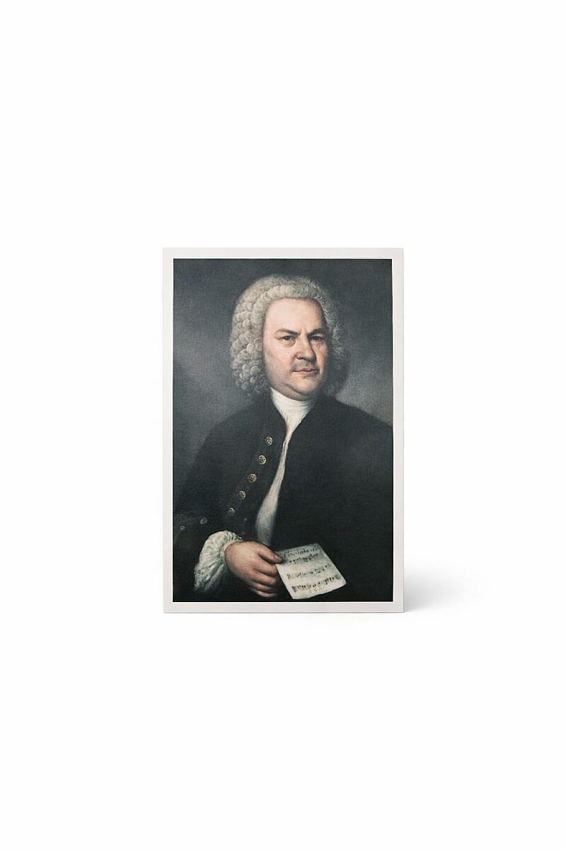 Bach Resimli Kartpostal - ViennaWorld