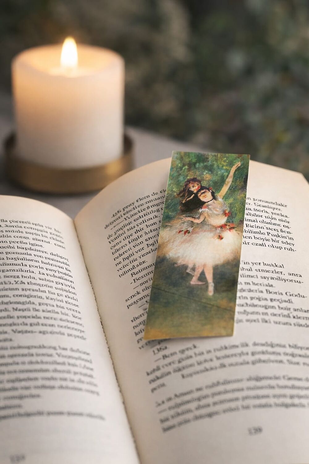 Balerin Magnetli Kitap Ayracı - 2