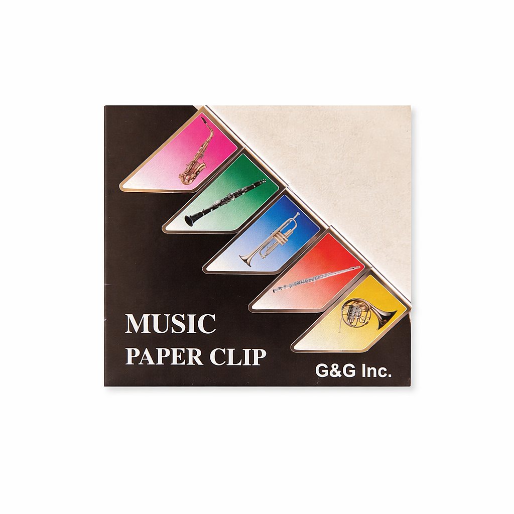 Enstrüman Resimli Metal Ataş - 2