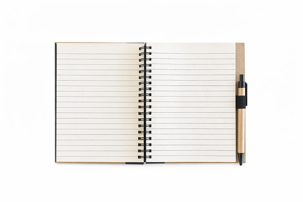 Geri Dönüştürülmüş & Müzik Temalı Defter & Kalem Seti - 2