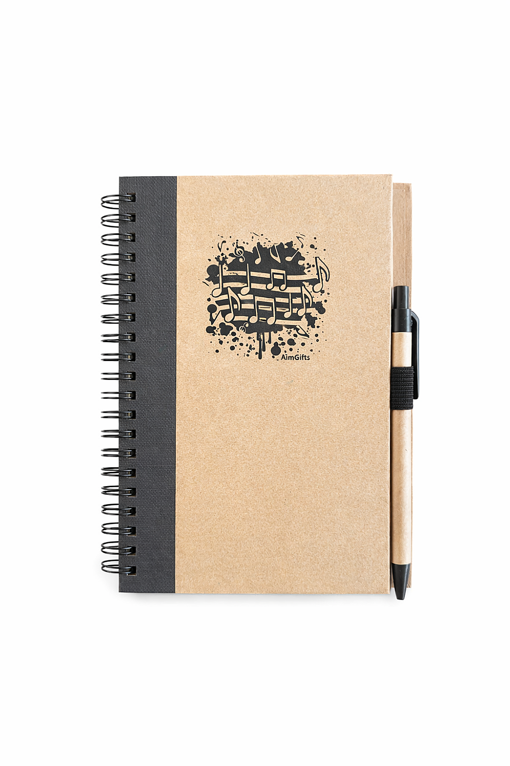 Geri Dönüştürülmüş & Müzik Temalı Defter & Kalem Seti - 1