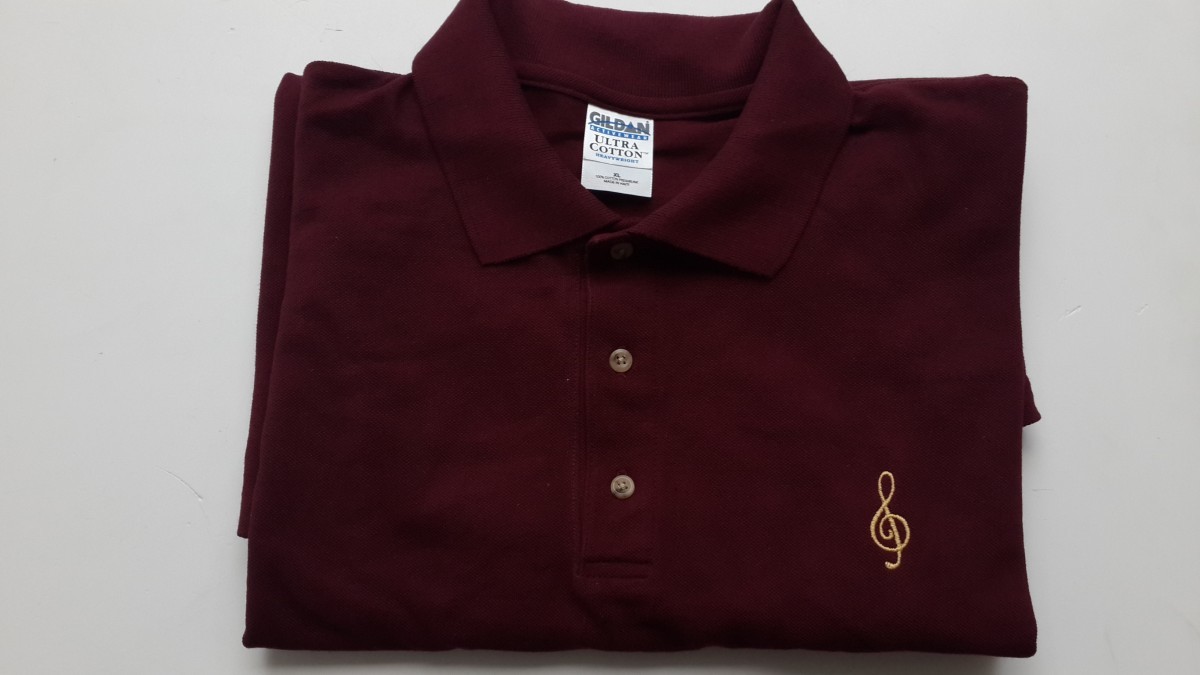 Golf Bordo T- shirt XL