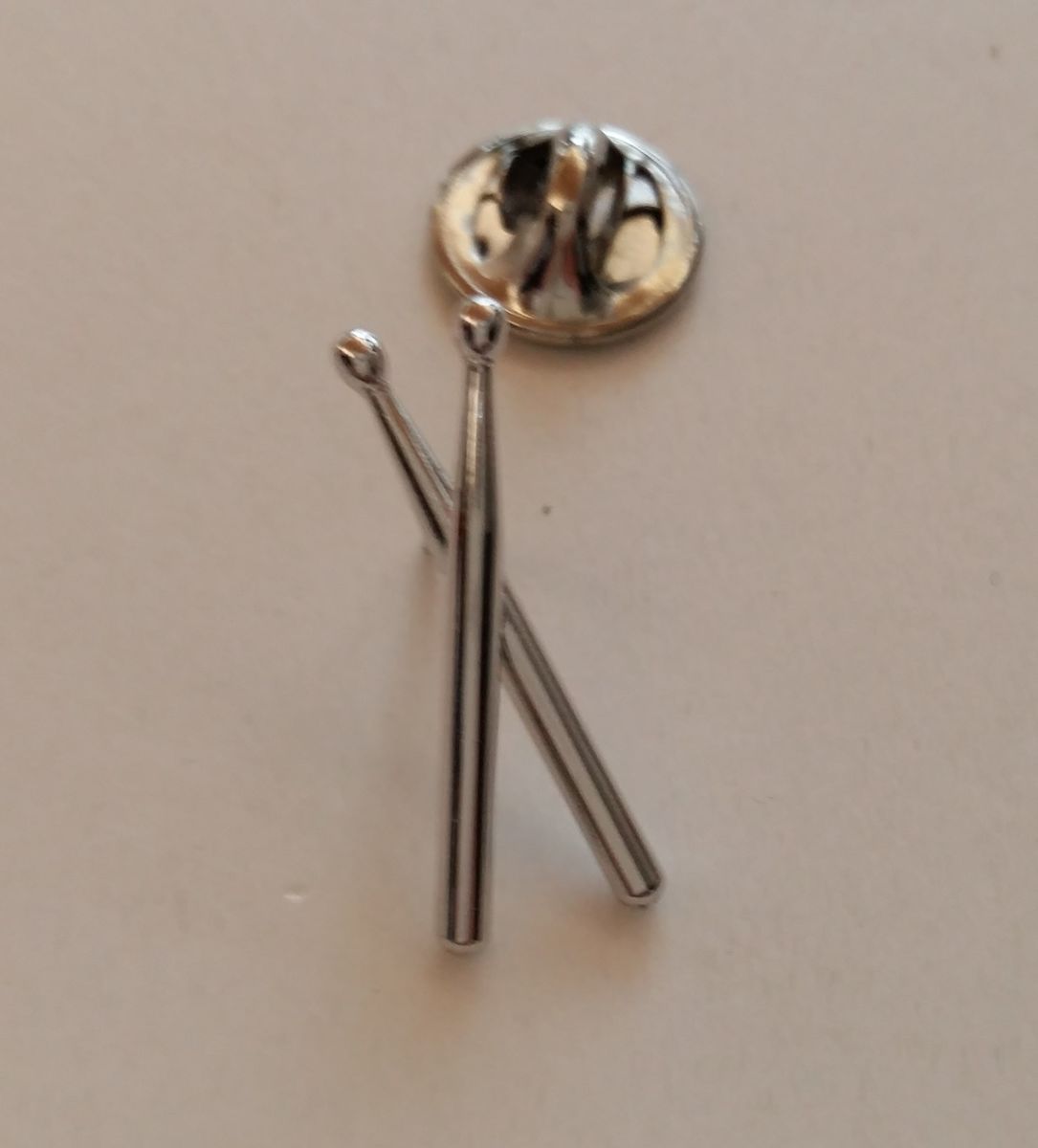 Gümüş Kaplama Baget Pin - Thumbnail