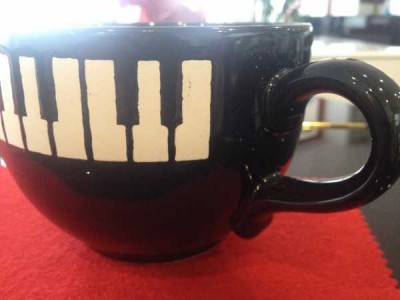 Piyano Tuşeli Fincan - Thumbnail