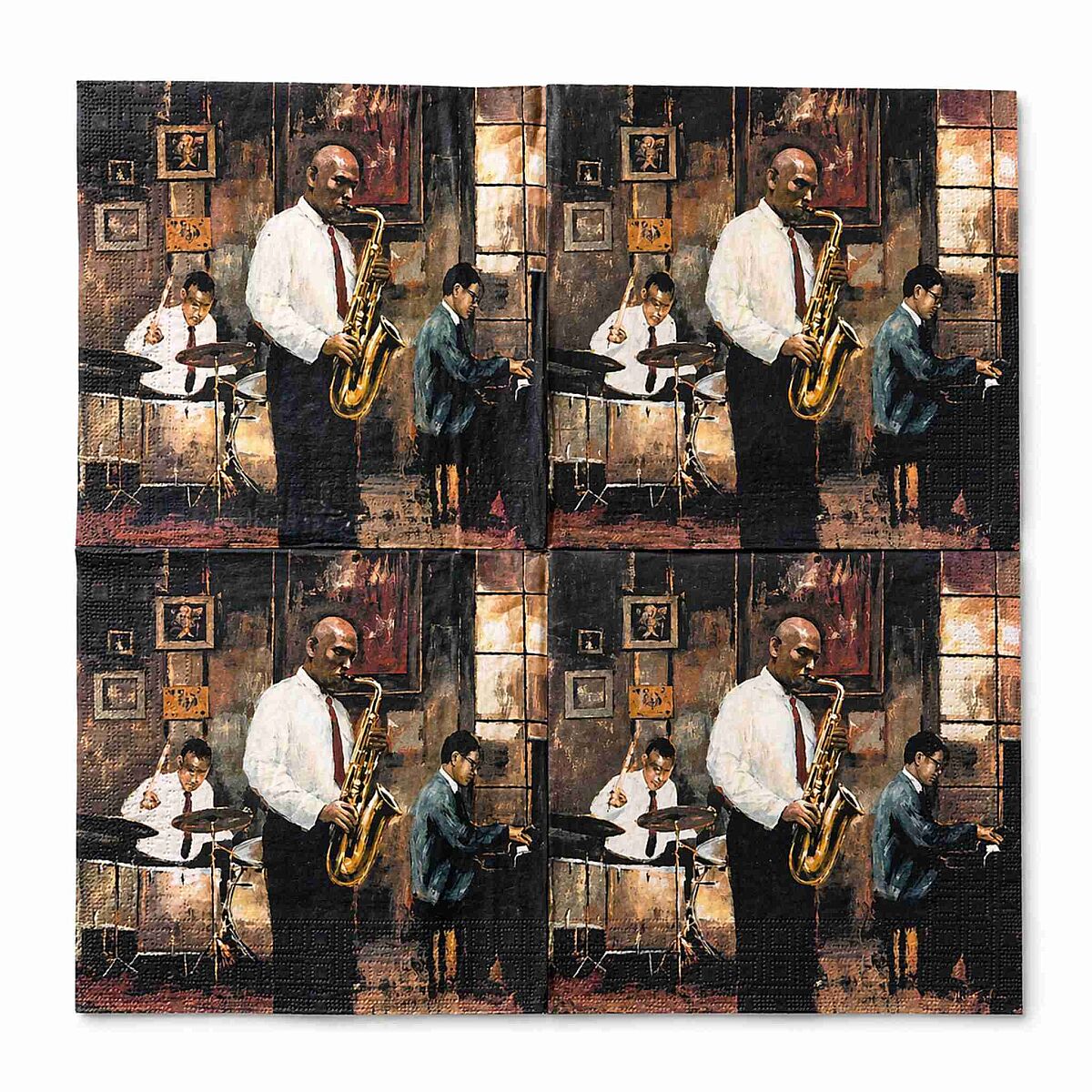 Jazz Temalı 20’li Peçete  - 2