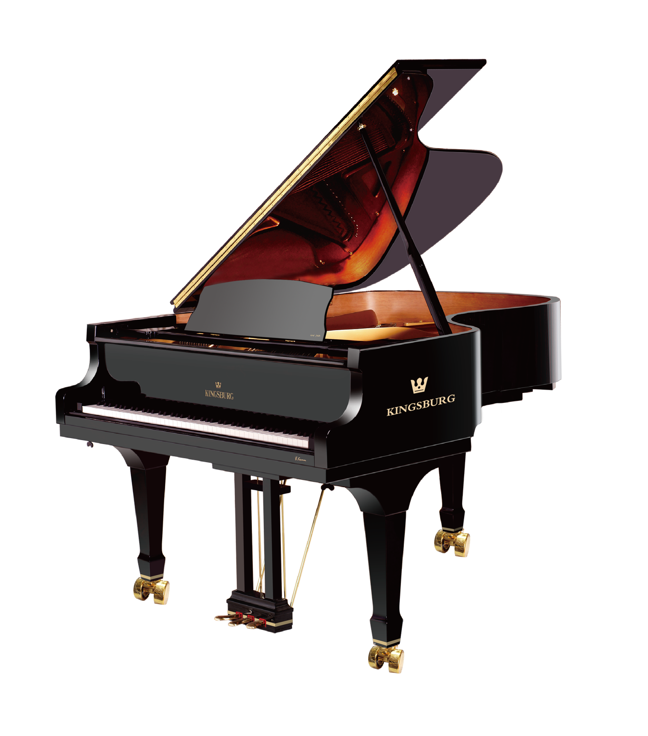 Kingsburg KF228 Siyah Kuyruklu Piyano