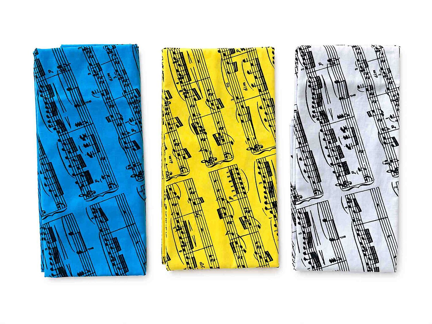 Nota Desenli Fular / Bandana - 1