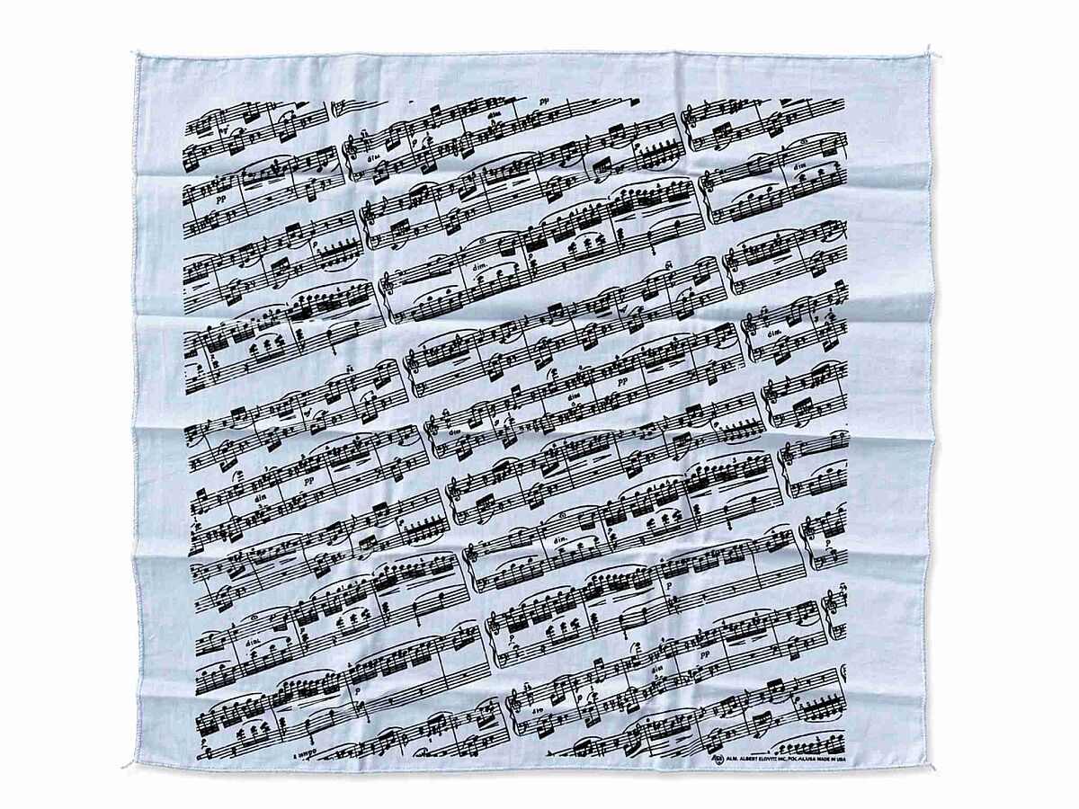 Nota Desenli Fular / Bandana - 8