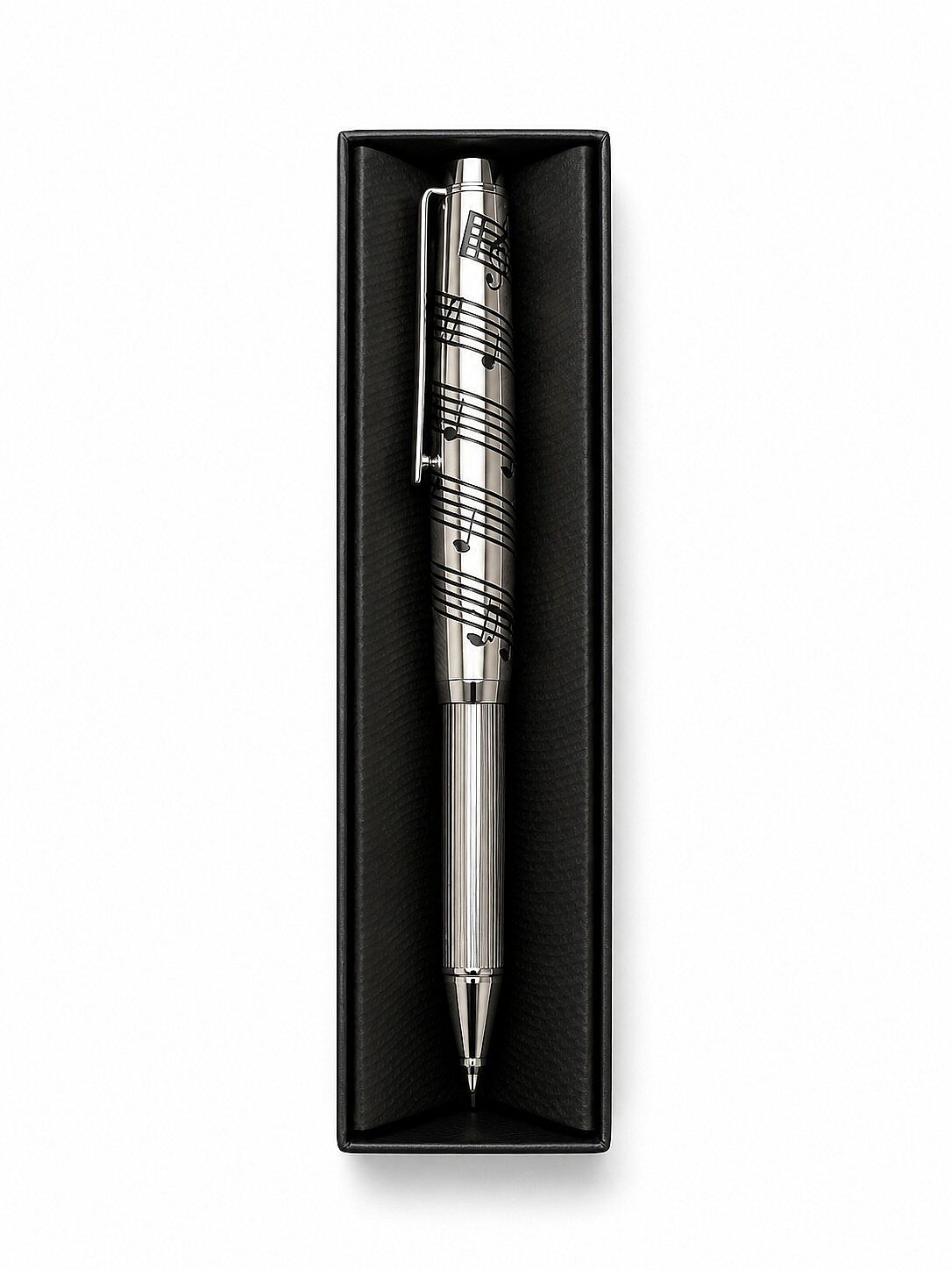 Nota Desenli Metal Tükenmez Kalem - 4
