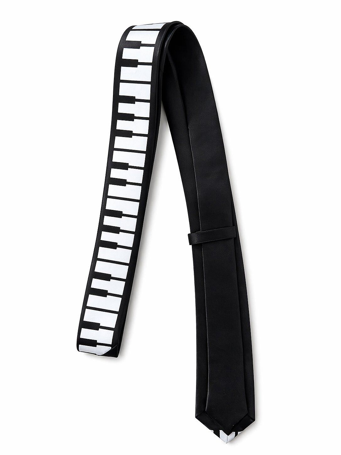  Piyano Tuşe İnce Kravat - 2