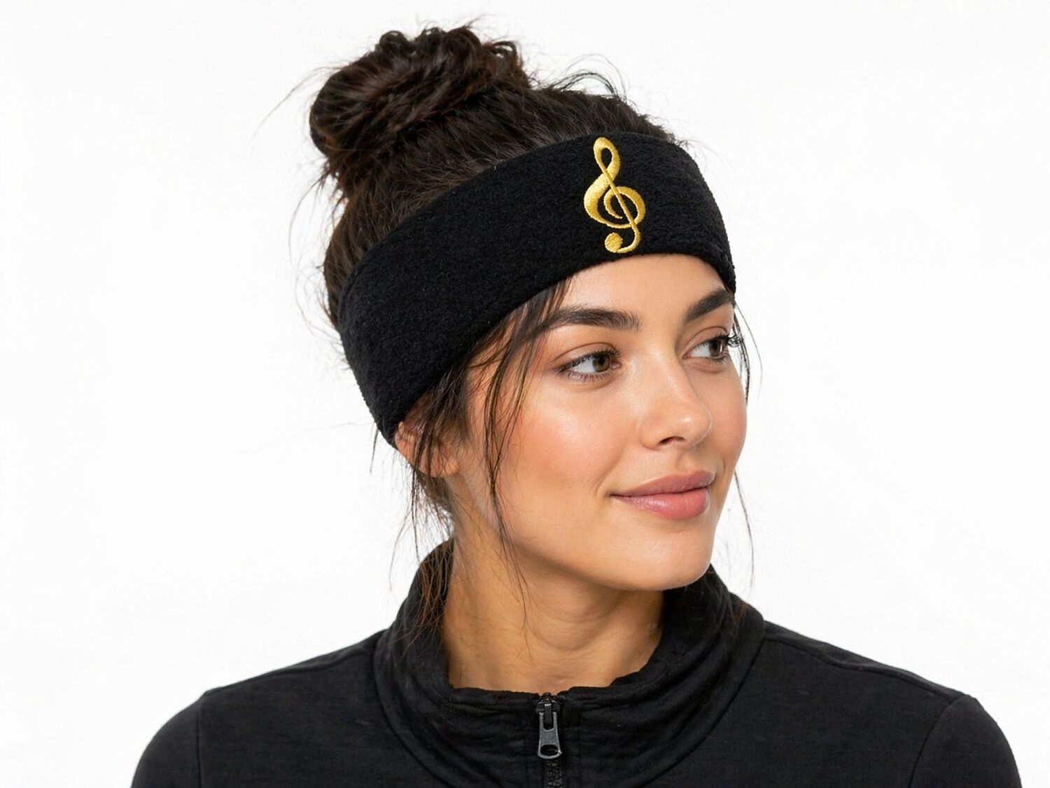 Sol Anahtarı Bandana / Saç Bandı - 1