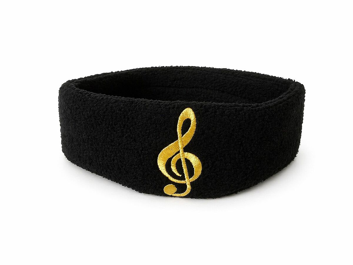 Sol Anahtarı Bandana / Saç Bandı - 3