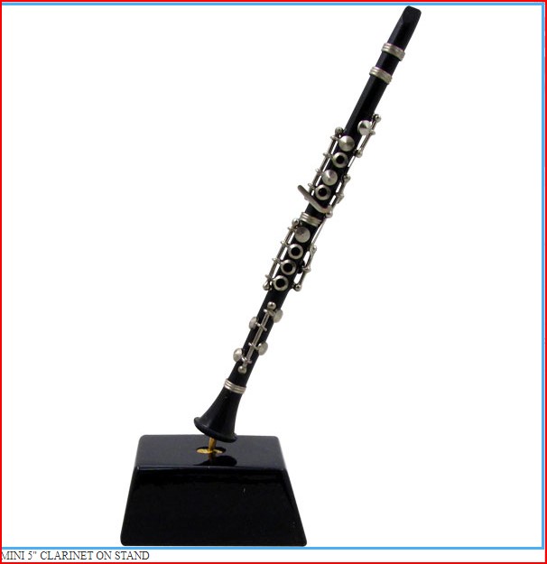 Standlı Klarnet Minyatür - AİM GİFTS