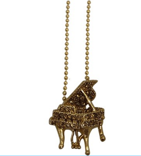 Taşlı Piyano Kolye - AİM GİFTS