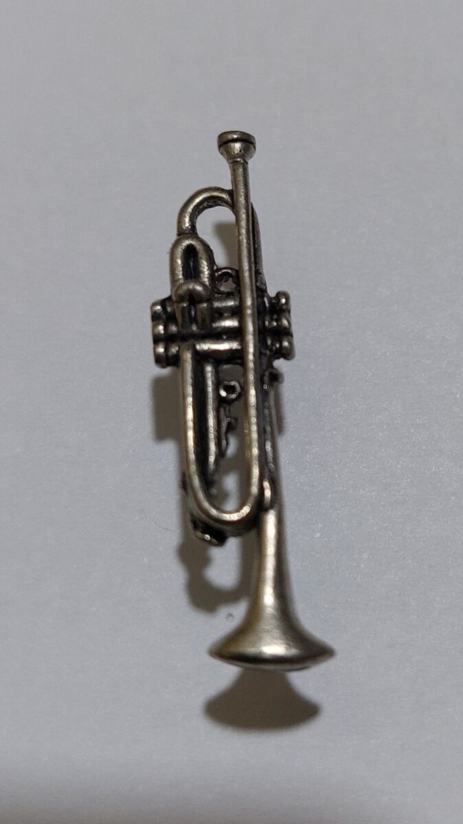 Trompet Yaka İğnesi - Music Gifts