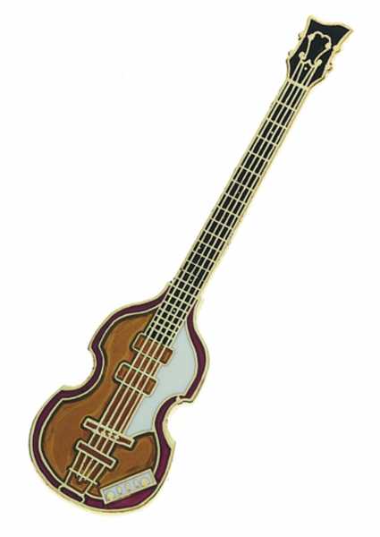 Bass Gitar Yaka İğnesi