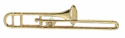 Trombon Yaka İğnesi - Thumbnail