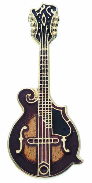 Mandolin Yaka İğnesi