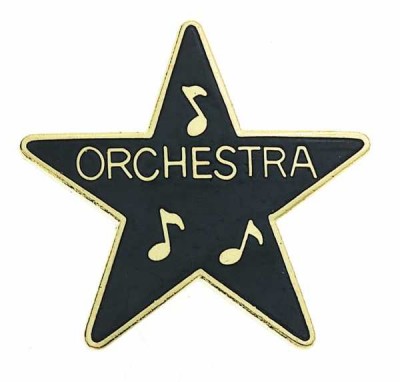 Yıldız Orkestra Yaka İğnesi - Thumbnail