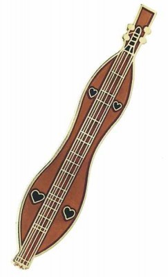 Dulcimer Yaka İğnesi