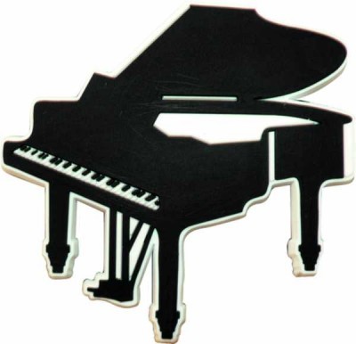 Kuyruklu Piyano Kauçuk Mıknatıs / Magnet - 2
