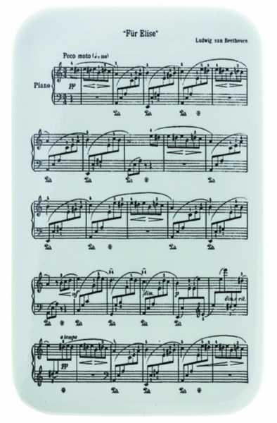Für Elise Metal Mıknatıs / Magnet - 1