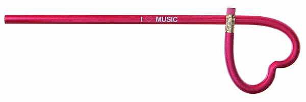 Kalp Başlıklı Silgili Kurşun Kalem - 2