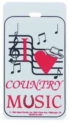 Country Music Kimlik Etiketi - Thumbnail
