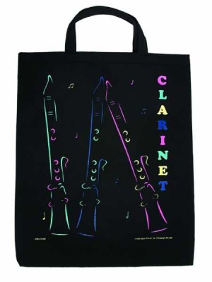 Klarnet 4 Renkli Baskılı Çanta - AİM GİFTS