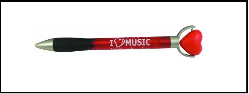 I love Music Tükenmez Kalem - AİM GİFTS