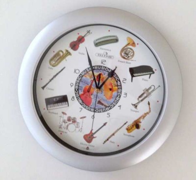 Enstrümanlar Duvar Saati - AİM GİFTS