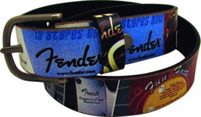 Fender Baskılı Kemer