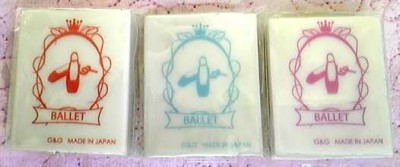 Bale Ayakkabısı Figürlü Silgi - Kırmızı - G&G