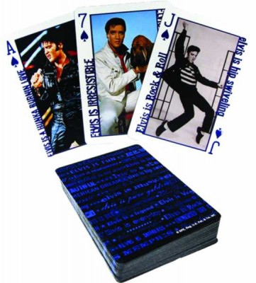 Elvis Lives Lisanslı Oyun Kartı - Thumbnail
