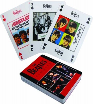 Beatles Singles Lisanslı Oyun Kartı - Thumbnail