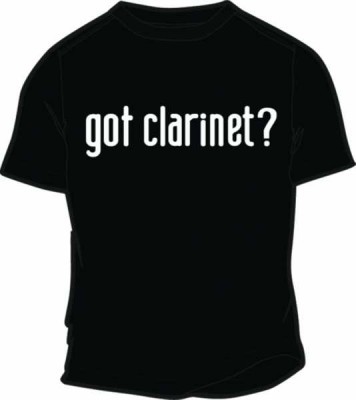 T-shirt Clarinet - Thumbnail