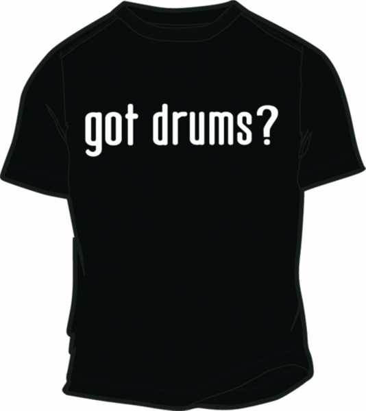 T-shirt Siyah Drums