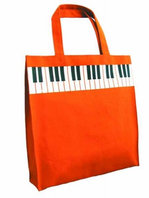 Tuşeli Turuncu Çanta - G&G