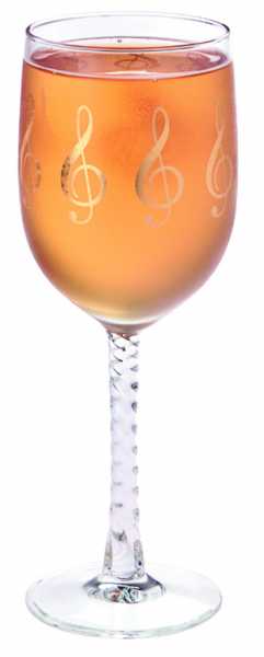 Sol Anahtarlı Şarap Bardağı