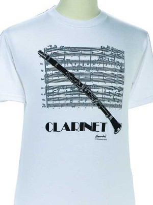 Klarnet T-shirt - Thumbnail
