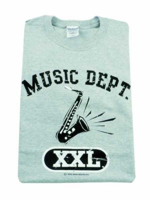 Music Dept Saxsafonlu T-shirt - Thumbnail