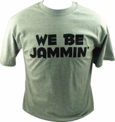 We Be Jammin - Gri T-shirt - Thumbnail