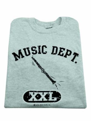 Music Dept Klarnetli T-shirt - Thumbnail