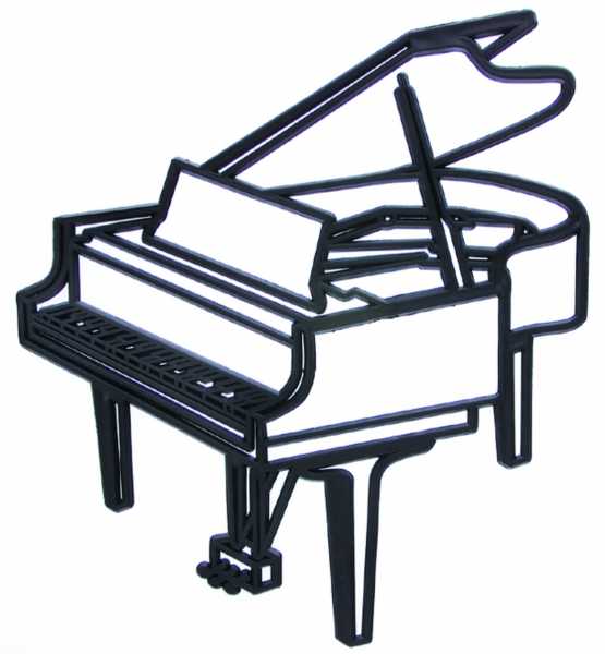 Kuyruklu Piyano Siluet